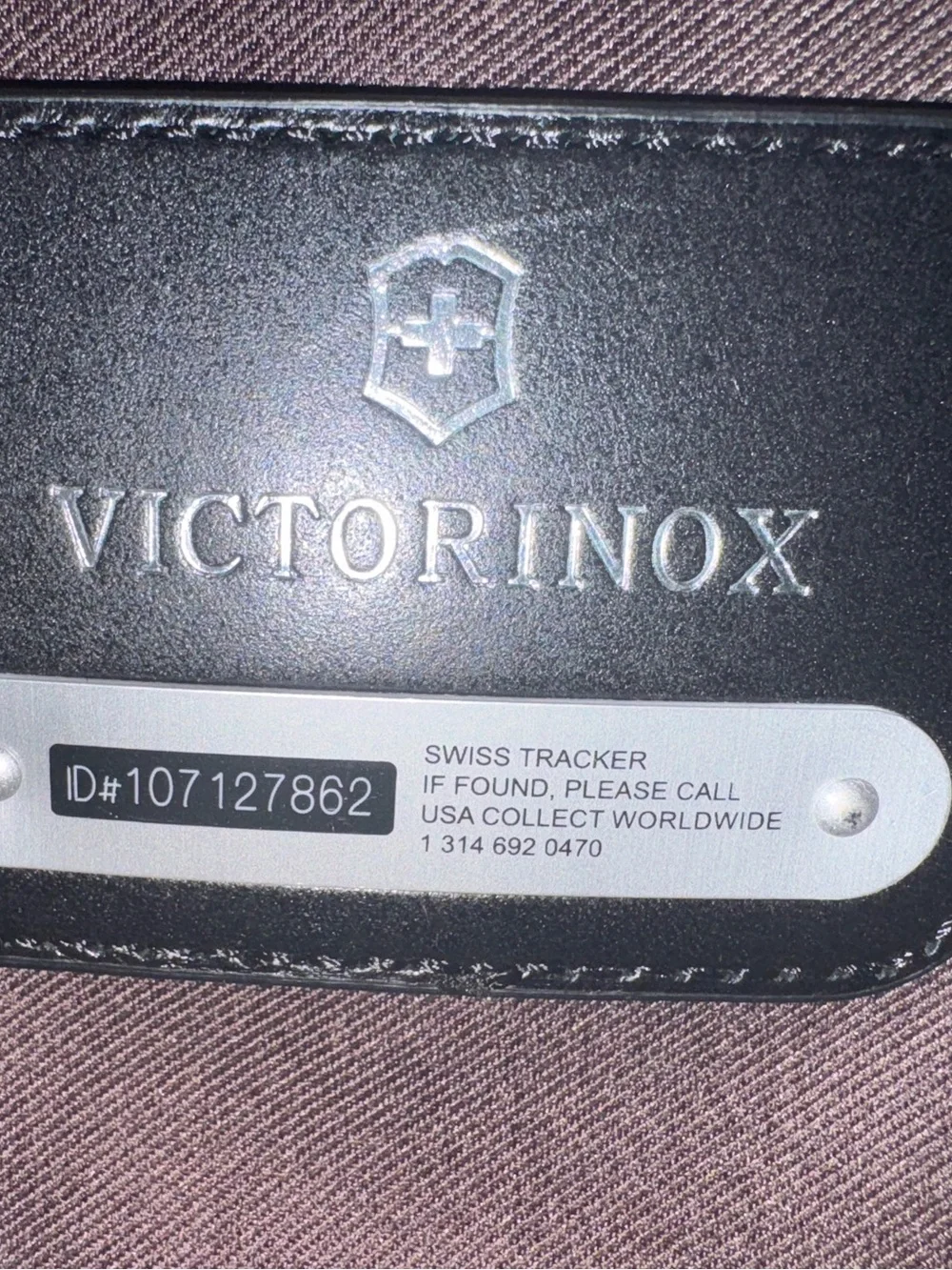 Victorinox Rolling Expandable Laptop Carry On Briefcase with Leather Accents